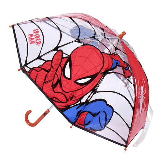 Spiderman Regenschirm ⌀ 71 cm Leichter Kuppel-Schirm für Regenwetter