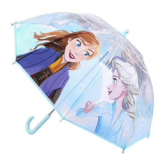 Disney Frozen 2 Regenschirm ⌀ 71 cm Leichter Kuppel-Schirm für Regenwetter
