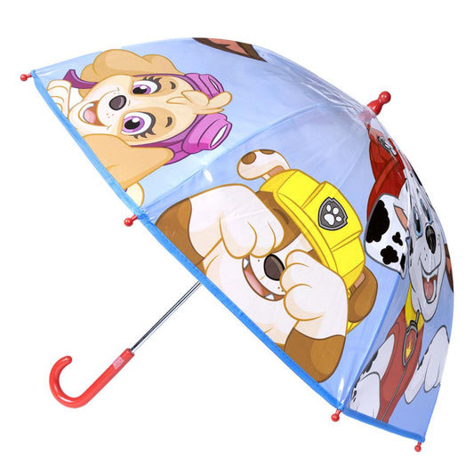 Paw Patrol Regenschirm ⌀ 71 cm Leichter Kuppel-Schirm für Regenwetter