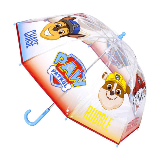 Paw Patrol Regenschirm ⌀ 71 cm Leichter Kuppel-Schirm für Regenwetter