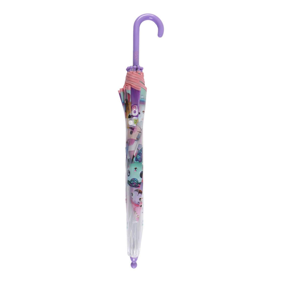 Gabby´s Dollhouse Regenschirm ⌀ 71 cm Leichter Kuppel-Schirm für Regenwetter