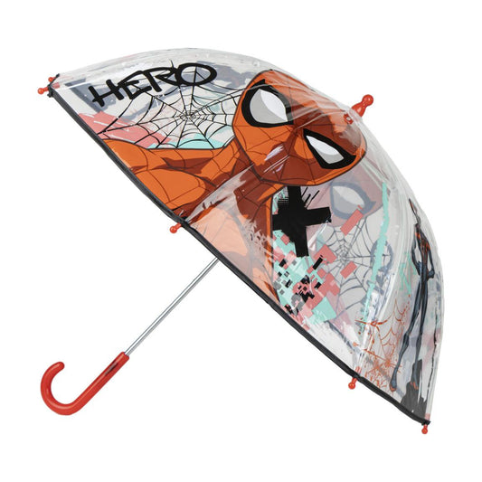 Spiderman Regenschirm ⌀ 71 cm Leichter Kuppel-Schirm für Regenwetter