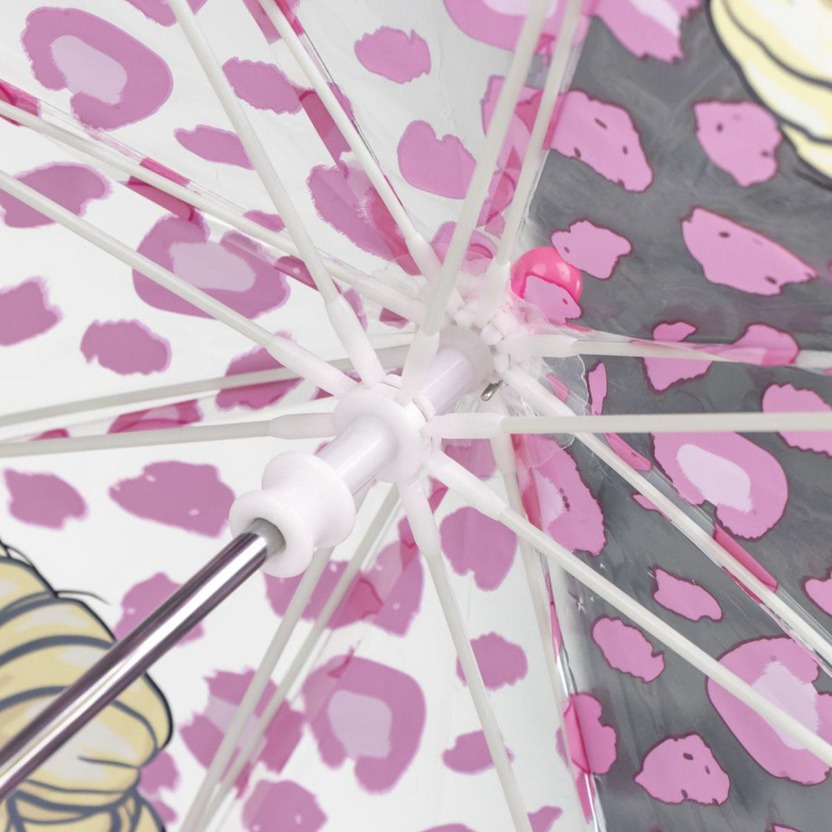 Barbie Regenschirm ⌀ 71 cm Leichter Kuppel-Schirm für Regenwetter