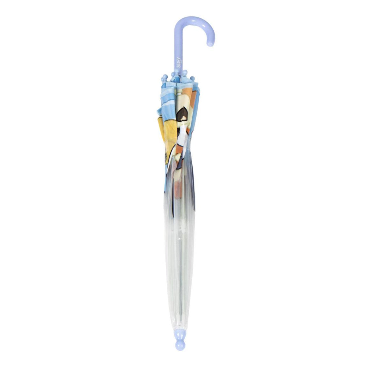 Bluey Kinder Ø 71 cm Regenschirm manueller Bubble-Schirm & Wetterschutz