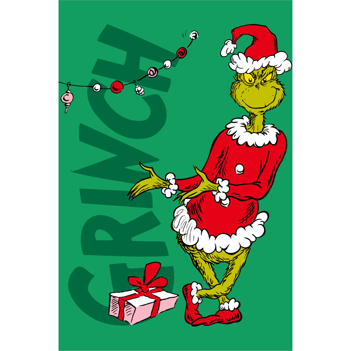 The Grinch Weihnachten Presents Wohndecke Kuscheldecke 100 × 150 cm