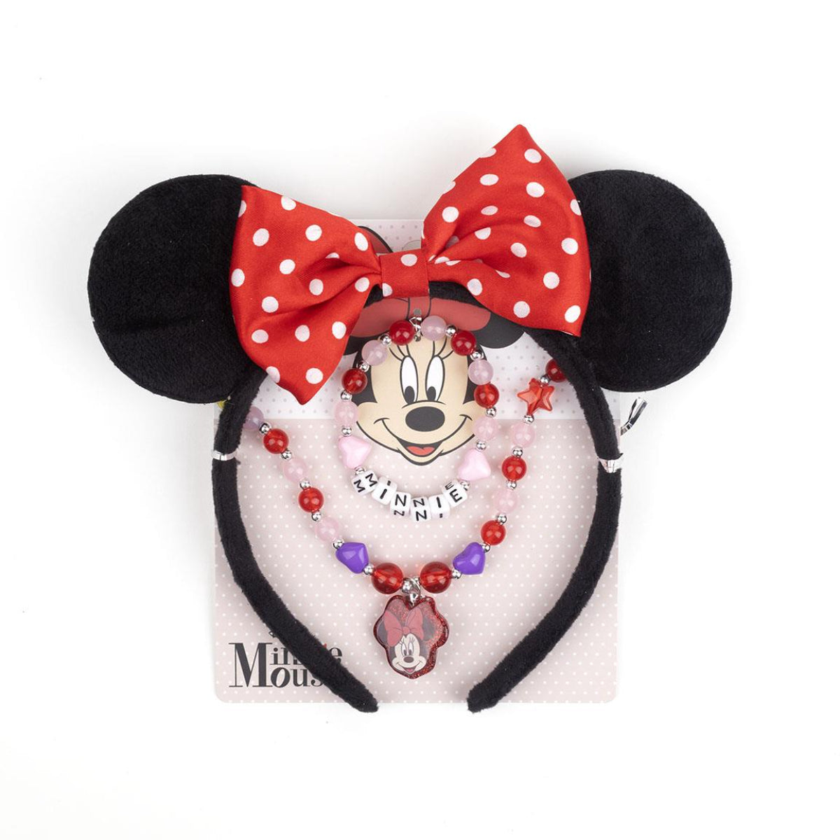 Disney Minnie Schmuckset Kinder – Fantasie Kinderschmuck & Accessoire-Set