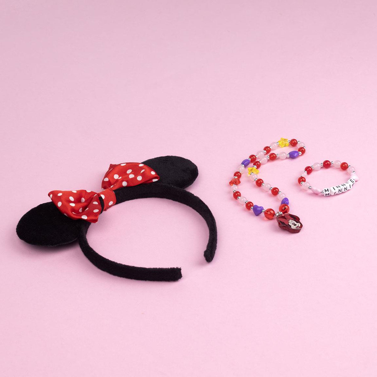 Disney Minnie Schmuckset Kinder – Fantasie Kinderschmuck & Accessoire-Set