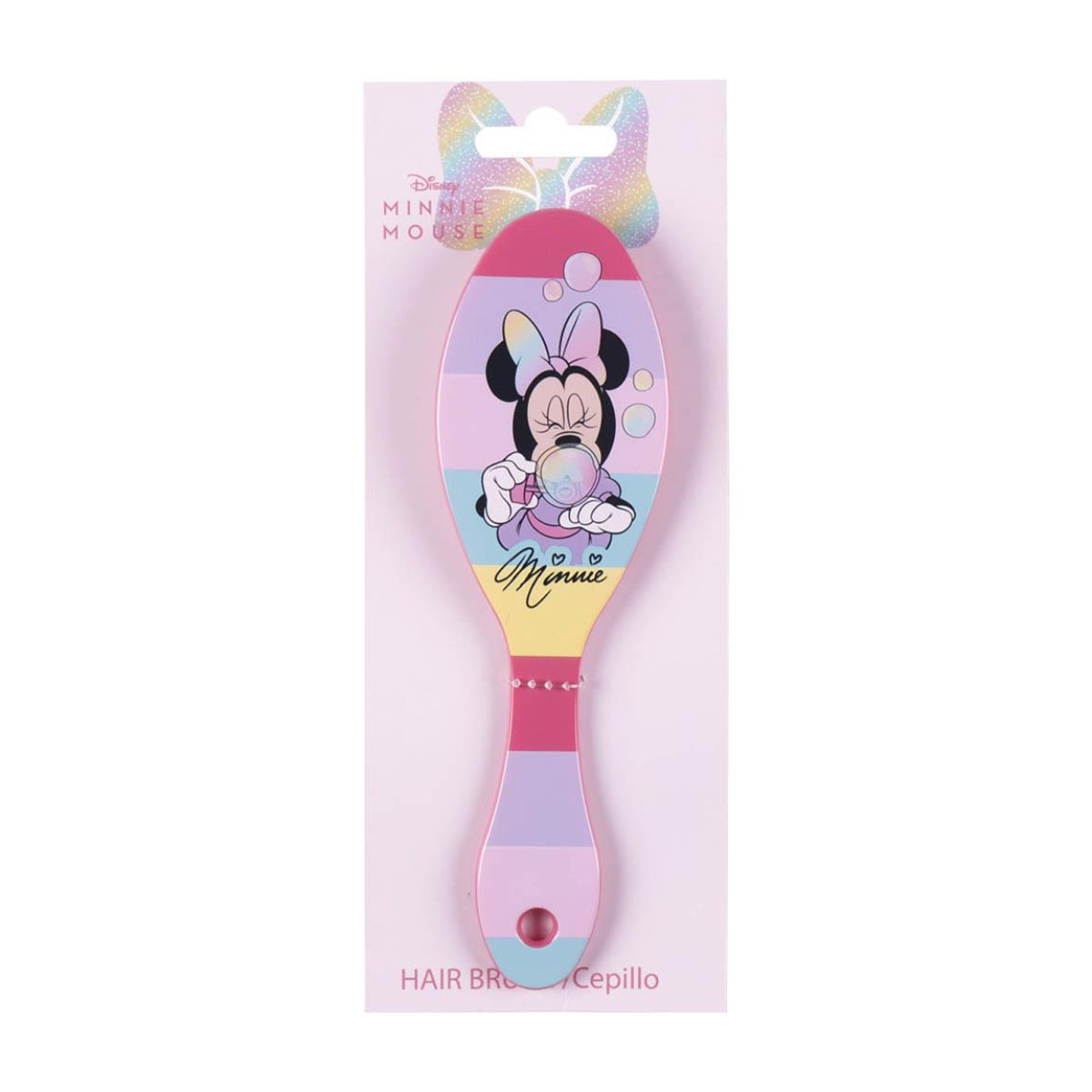 Minnie Maus Haarbürste für Kinder – Entwirrbürste aus Kunststoff