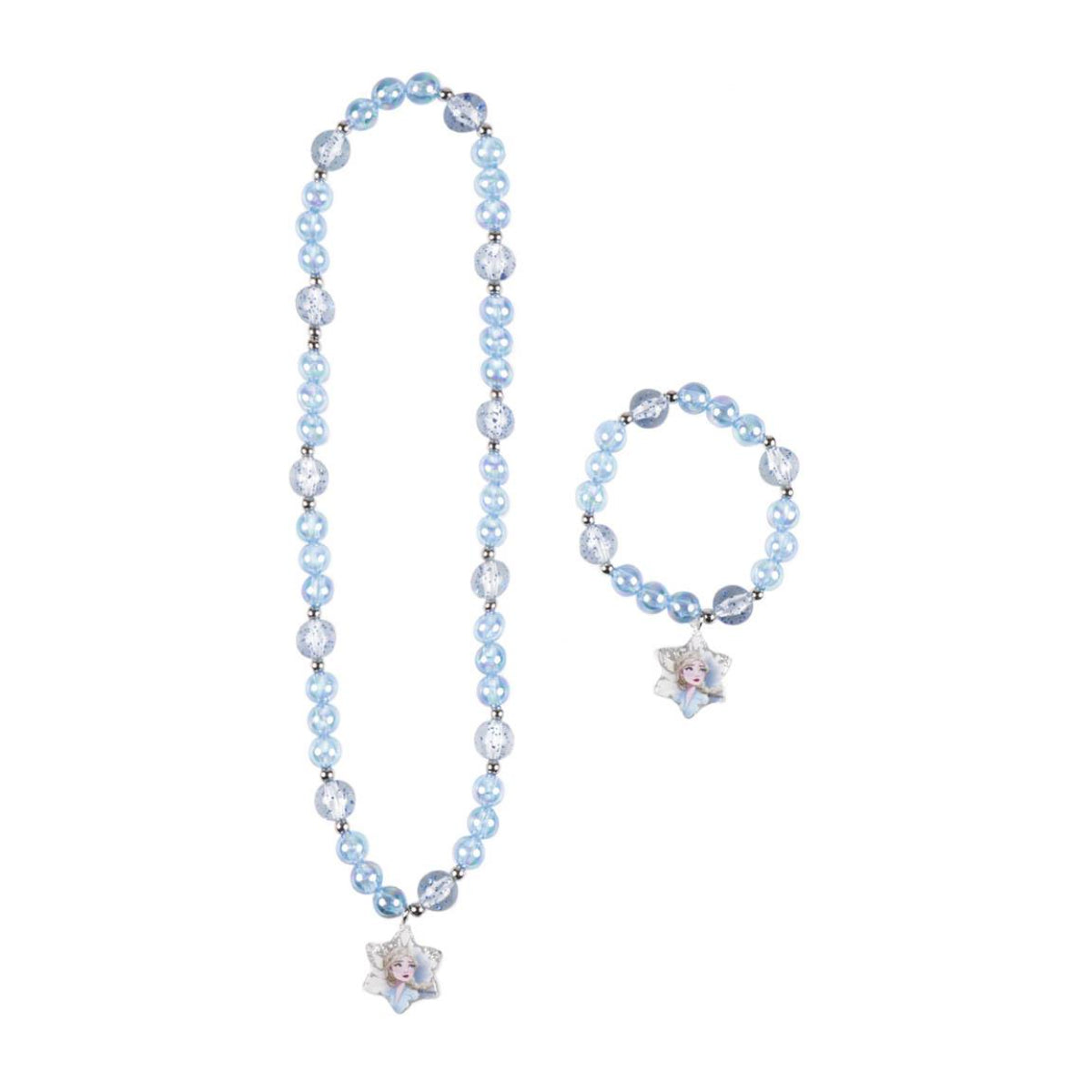 Disney Frozen Fantasie-Schmuckset – Kinderschmuck mit Halskette, Armband & Accessoires