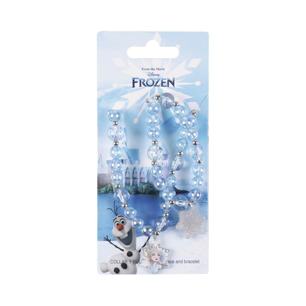 Disney Frozen Fantasie-Schmuckset – Kinderschmuck mit Halskette, Armband & Accessoires