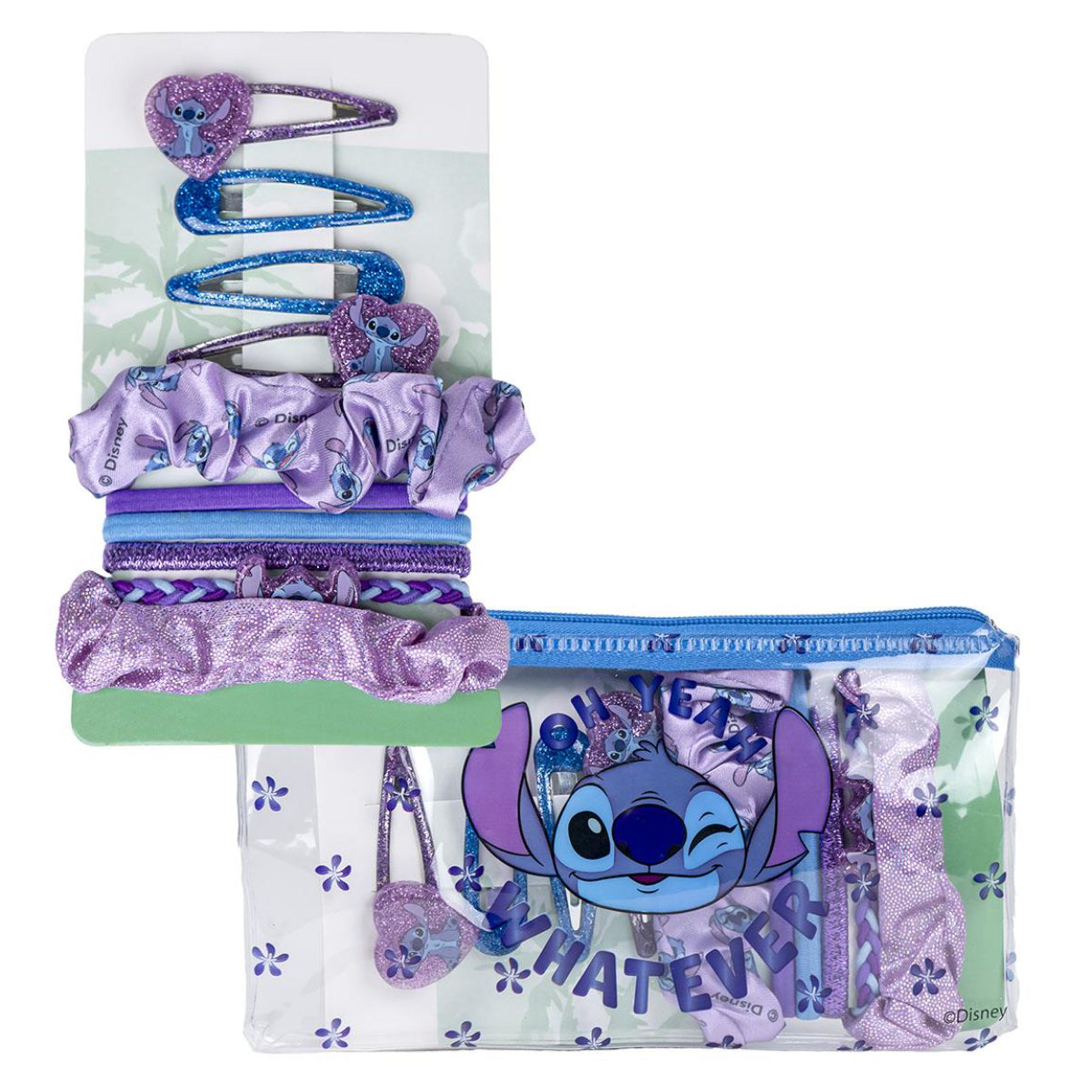 Disney Stitch Haarset – Kinder Beauty-Kit mit Haarspangen & Schmuck