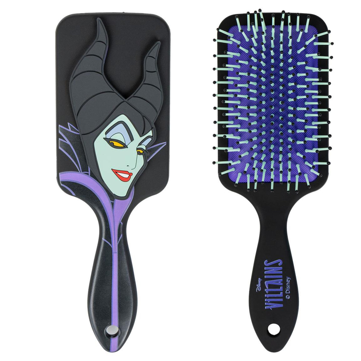 Disney Villains Haarbürste Rechteckige Kinderbürste mit Bösewicht-Motiv