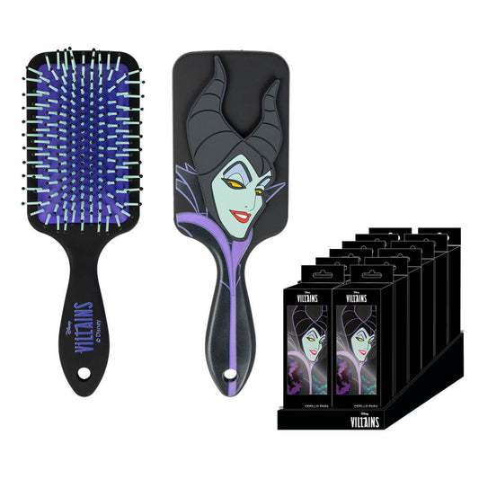 Disney Villains Haarbürste Rechteckige Kinderbürste mit Bösewicht-Motiv