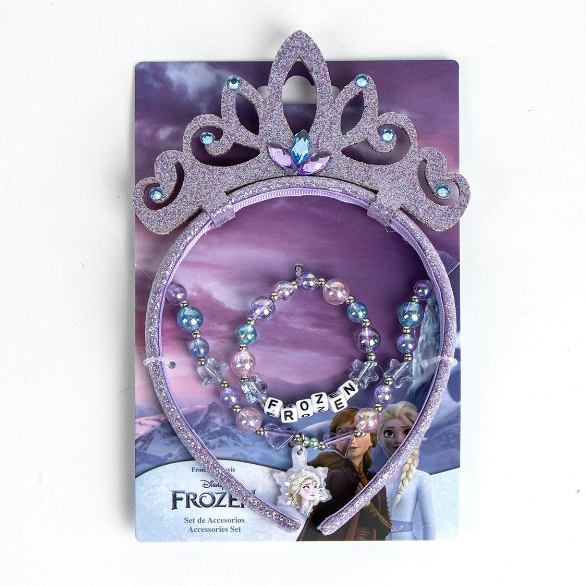 Disney Frozen Schmuckset Mädchen Kinder Modeschmuck mit Kette, Ring & Armband