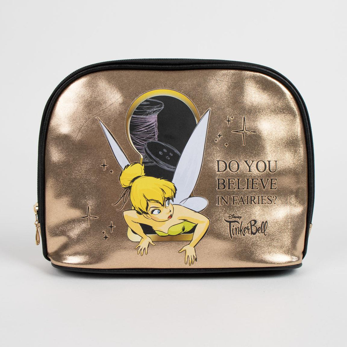 Disney Tinker Bell Reisefreunde Kulturbeutel Damen Toilettentasche & Kosmetiktasche für Urlaub und Alltag