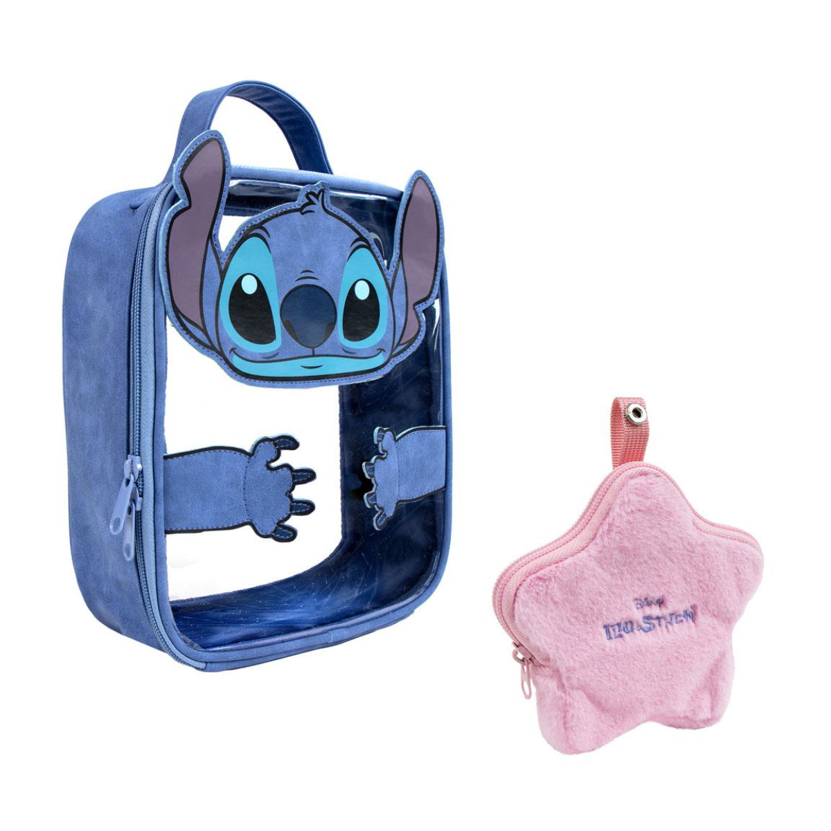 Lilo & Stitch Reisefreunde Kulturbeutel Damen Toilettentasche & Kosmetiktasche für Urlaub und Alltag