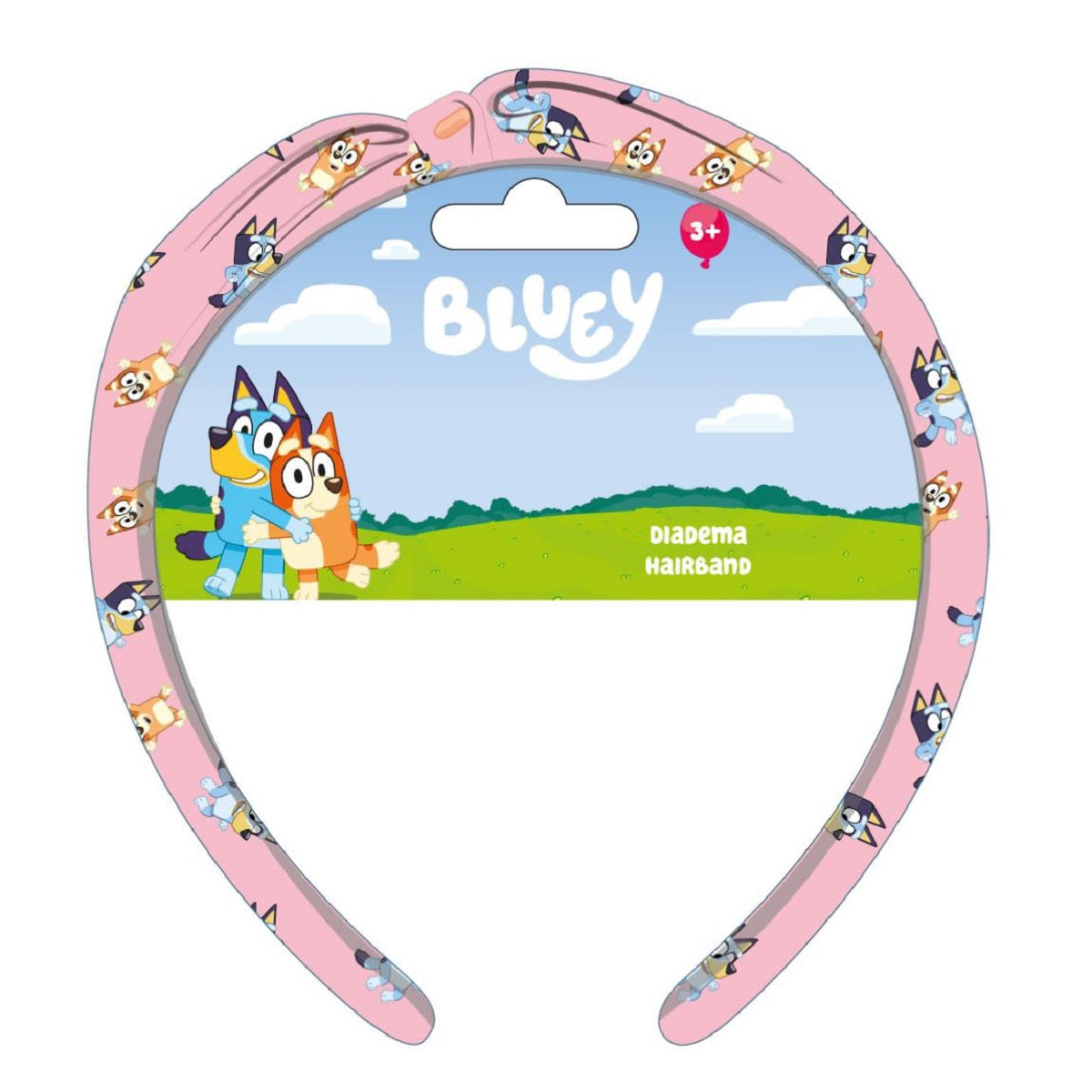 Bluey Haar-Accessoire Kinder Haarband für Kindergarten & Freizeit
