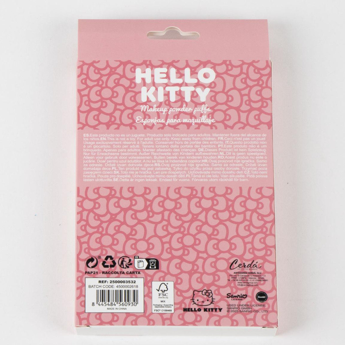 Hello Kitty Make up Schwamm Kosmetikschwamm Schminkschwamm Beauty Zubehör