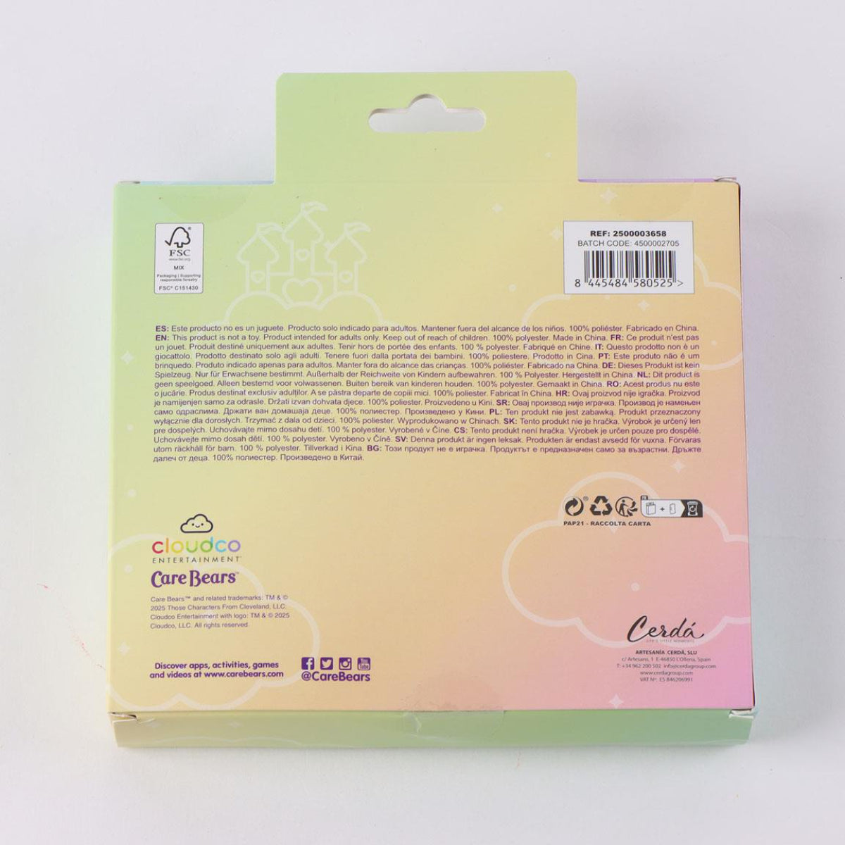 Care Bears Hair Towel – Weiches Turban Handtuch für Damen