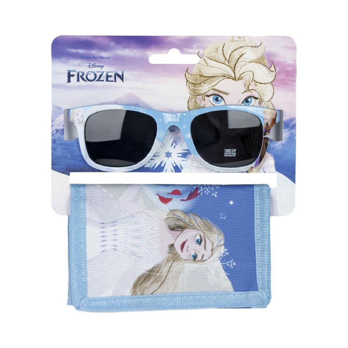 Disney Frozen Kinder Set mit Sonnenbrille & Portemonnaie stylisch & praktisch