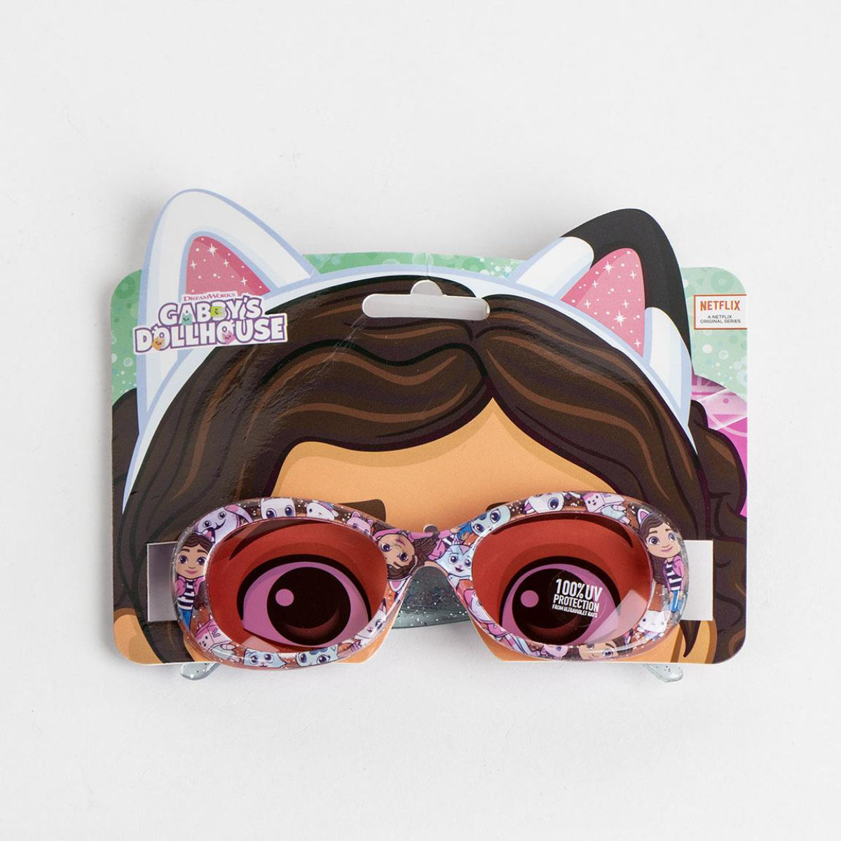 Gabby´s Dollhouse Sonnenbrille Kinder – UV-Schutzbrille & Freizeitbrille im Superhelden-Design