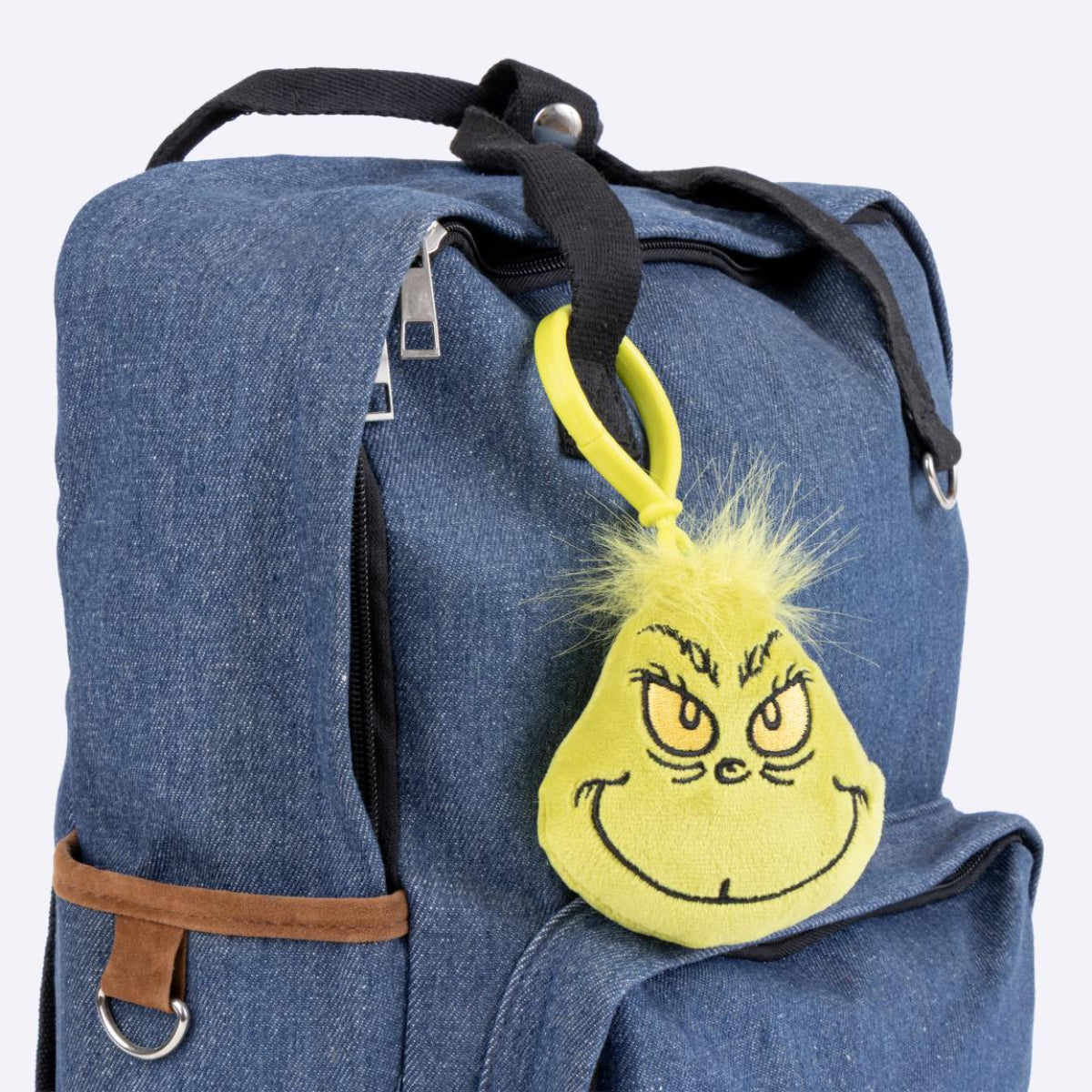 The Grinch Weihnachts Bag Clip 3D Anhänger für Rucksack Tasche Advent und Weihnachtszeit