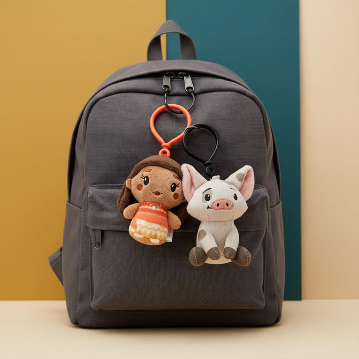 Moana Bag Clip Kinder Taschenanhänger für Rucksack Schulranzen Tasche und Freizeit