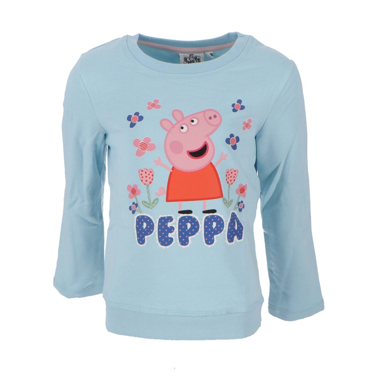 Peppa Pig Sweatshirt mit lustigem Print Perfekt für kleine Fans