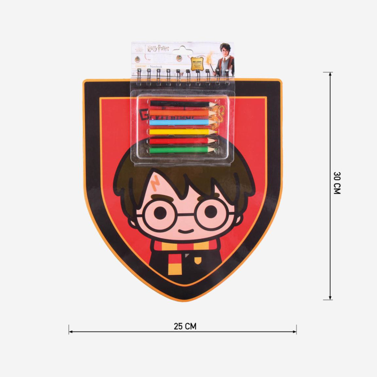 Harry Potter Buntes Notizbuch Zauberhafte Farben für Schule & Alltag