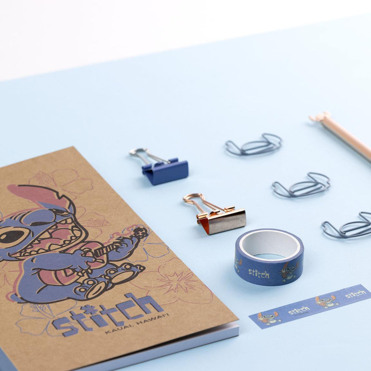 Lilo & Stitch Schulbedarf Set – Schreibwaren mit Notizbuch, Stift & Accessoires
