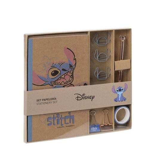 Lilo & Stitch Schulbedarf Set – Schreibwaren mit Notizbuch, Stift & Accessoires