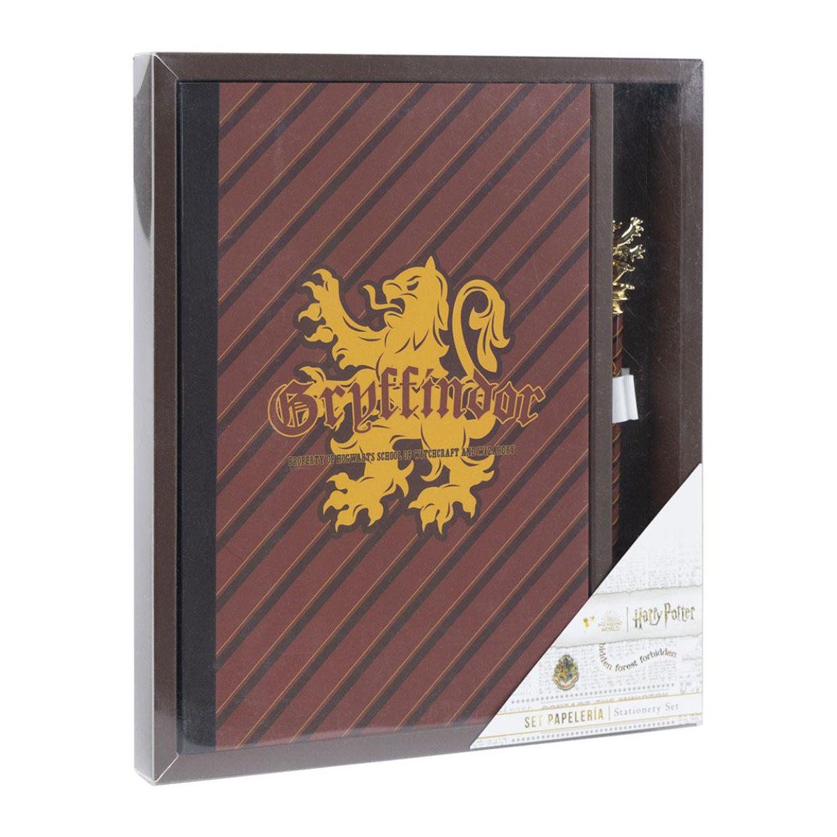 Harry Potter Hogwarts Schreibwaren-Set – Magisches Schulzubehör mit Zauberstab