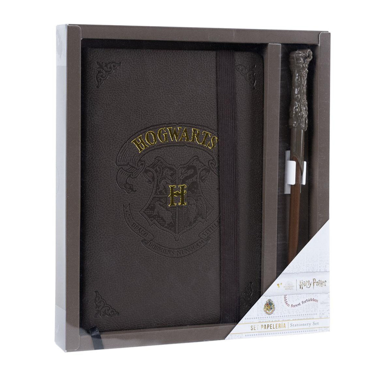 Harry Potter Hogwarts Schreibwaren-Set – Magisches Schulzubehör mit Zauberstab