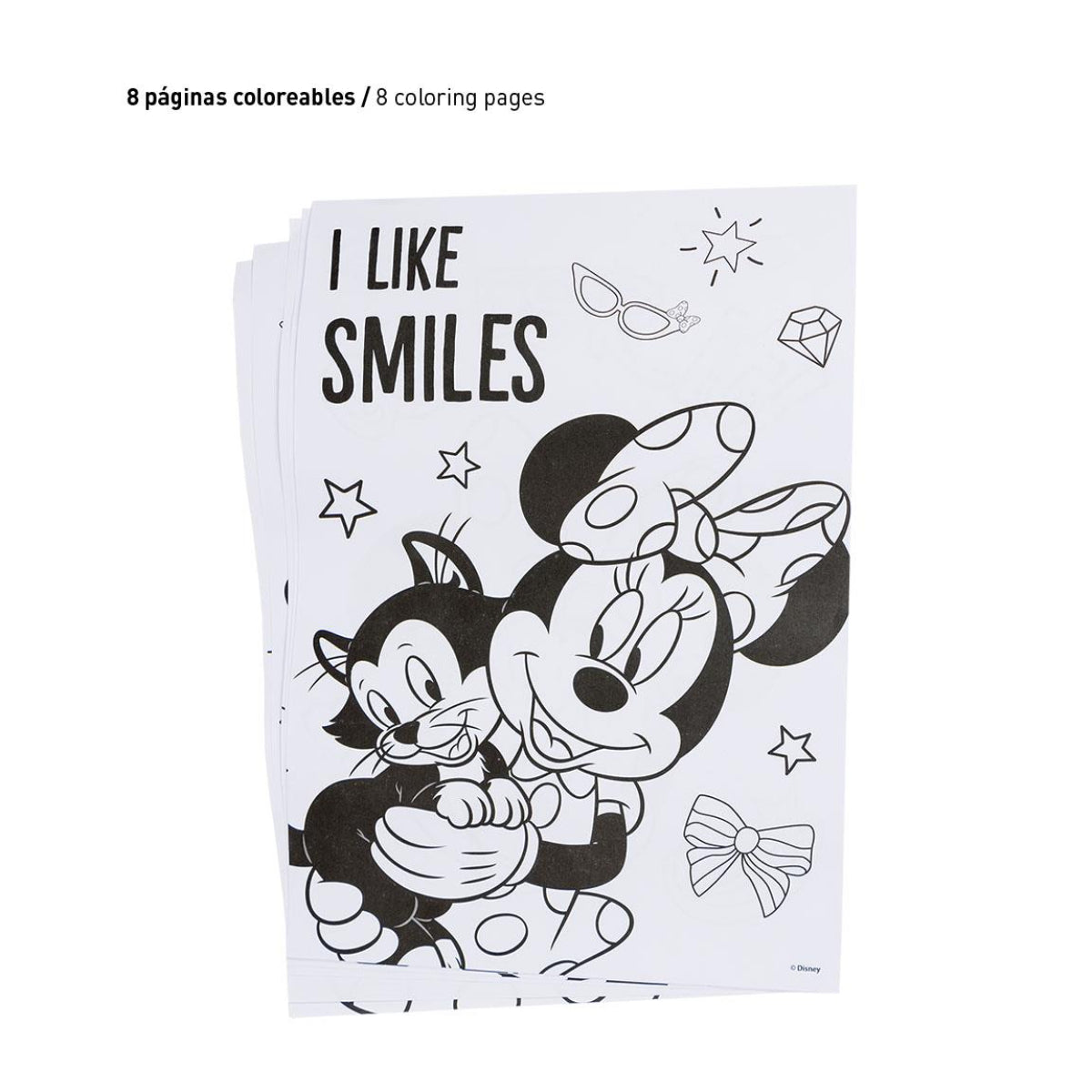 Disney Minnie Mouse Farbset für Kinder Mal- & Bastelspaß im praktischen Format