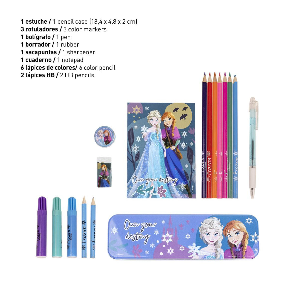 Disney Frozen Farbset für Kinder Mal- & Bastelspaß im praktischen Format