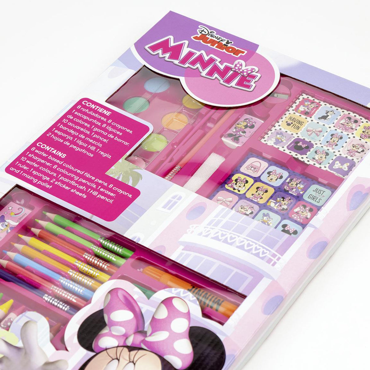 Disney Minnie Kreatives Schreib- und Malset mit Minnie-Motiv zum Ausmalen