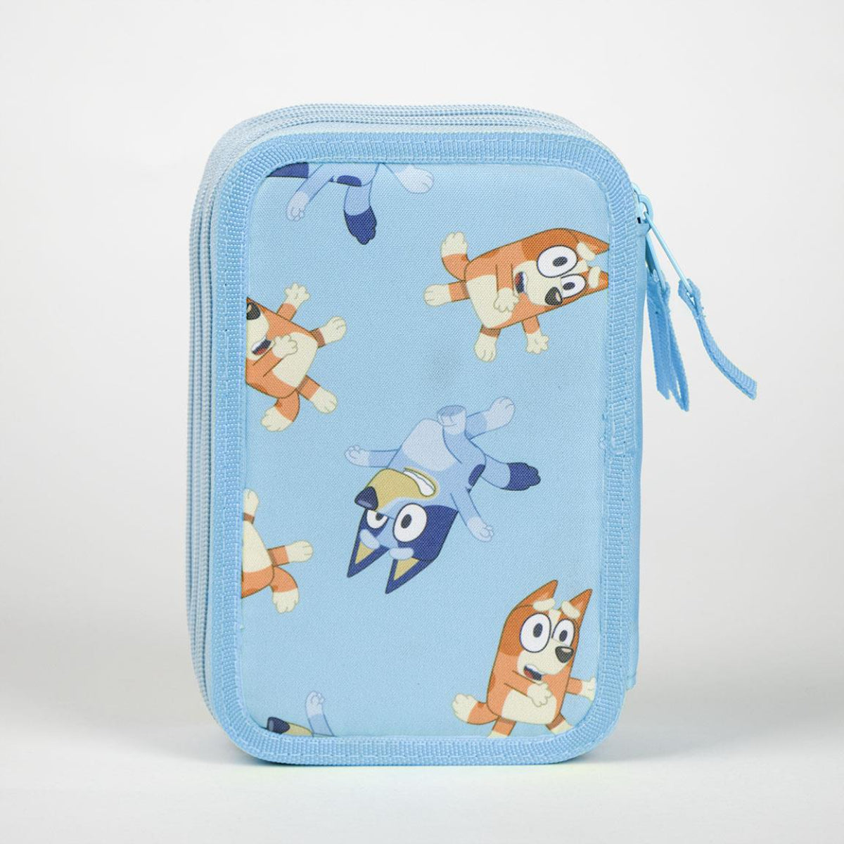 Bluey Lustiges Federmäppchen mit Zubehör – Perfektes Schulzubehör für Kinder
