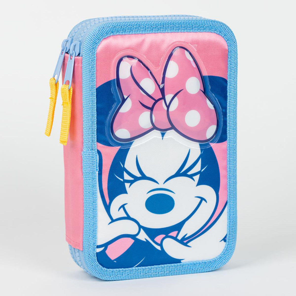 Disney Minnie Mouse Lustiges Federmäppchen mit Zubehör – Perfektes Schulzubehör für Kinder