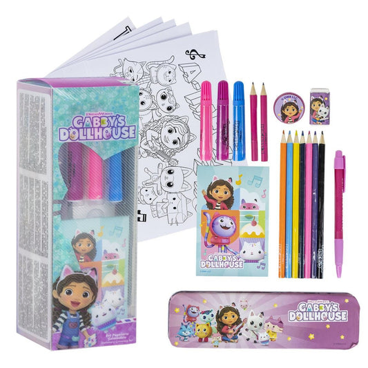 Gabby´s Dollhouse Farbset für Kinder Mal- & Bastelspaß im praktischen Format
