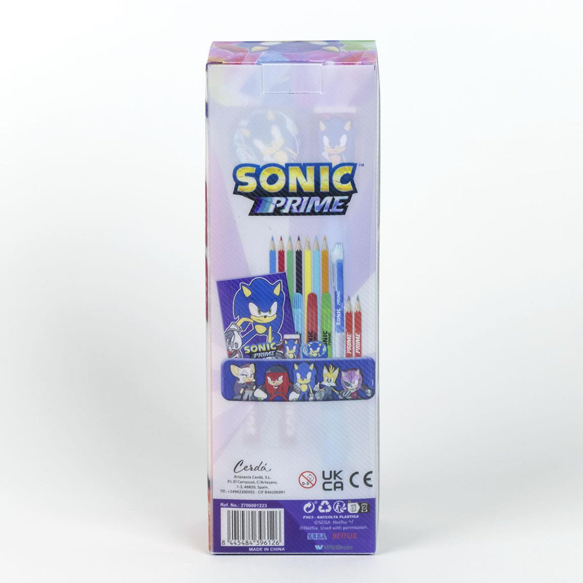 Sonic Farbset für Kinder Mal- & Bastelspaß im praktischen Format