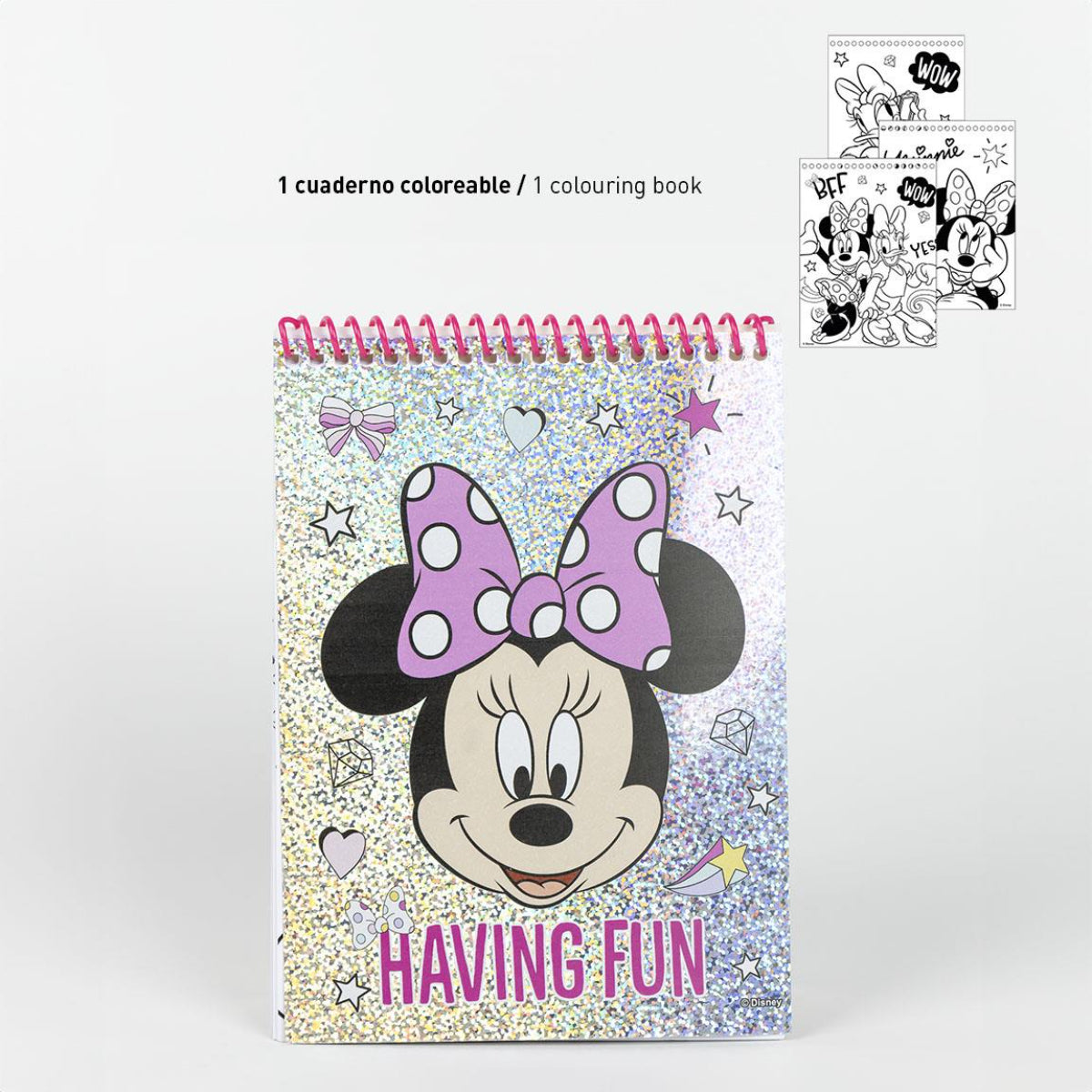 Disney Minnie Kreatives Schreib- und Malset mit Minnie-Motiv zum Ausmalen