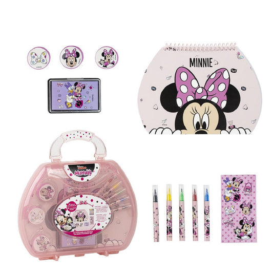Disney Minnie Mouse Schreibwaren- & Malset Farbenfrohes Set für kleine Künstler