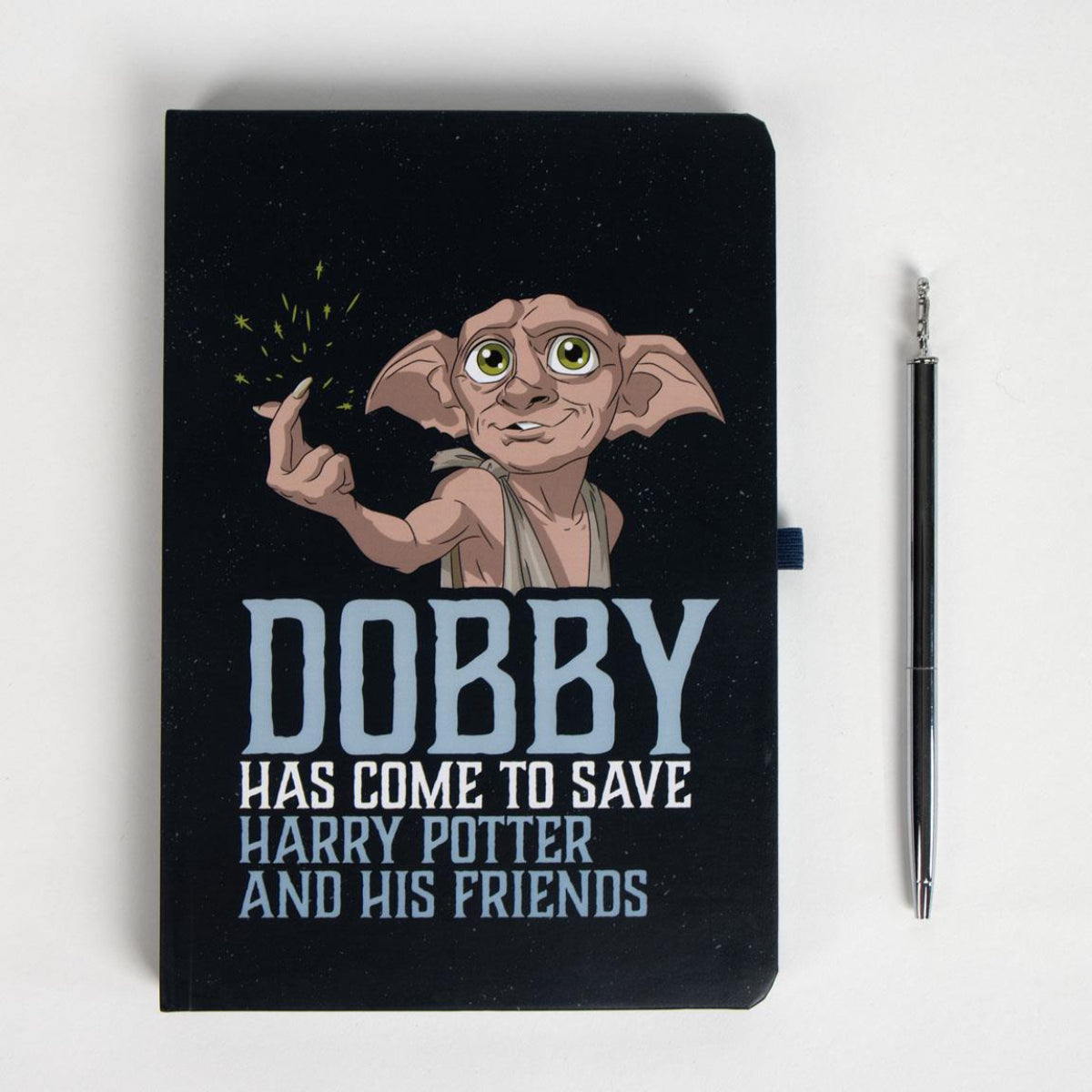 Harry Potter Schreibwaren-Set – Dobby Socke mit Stiften & Notizblock
