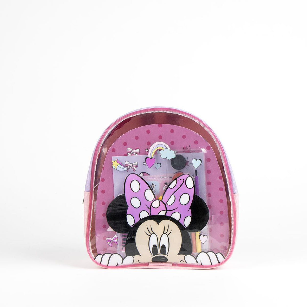 Disney Minnie Mouse Ausmal-Rucksack Kreativer Kinderrucksack zum Selbstgestalten