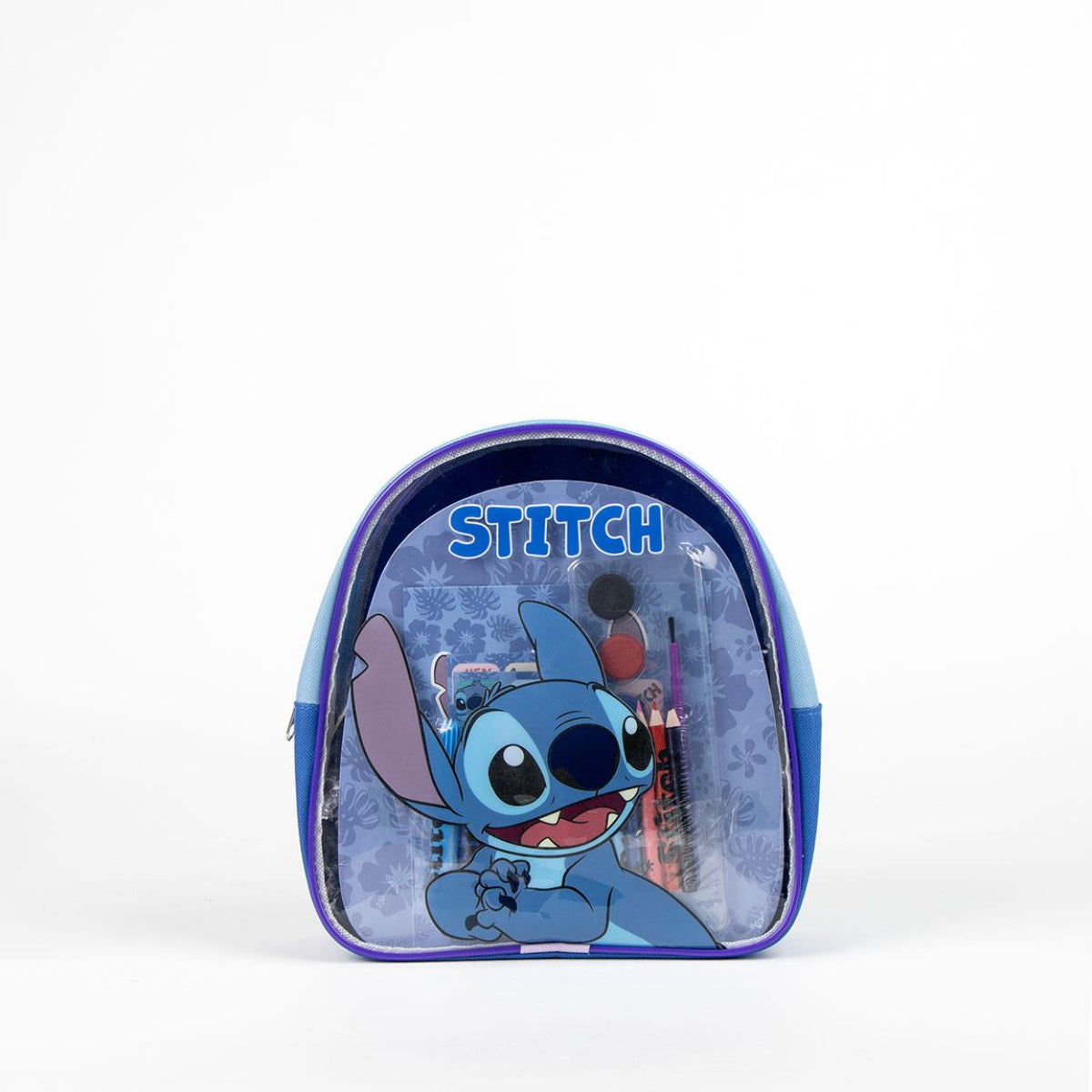 Lilo & Stitch Ausmal-Rucksack Kreativer Kinderrucksack zum Selbstgestalten