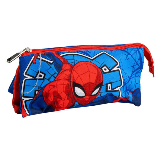 Spiderman Federmappe Schuletui & Stiftebox für Zubehör