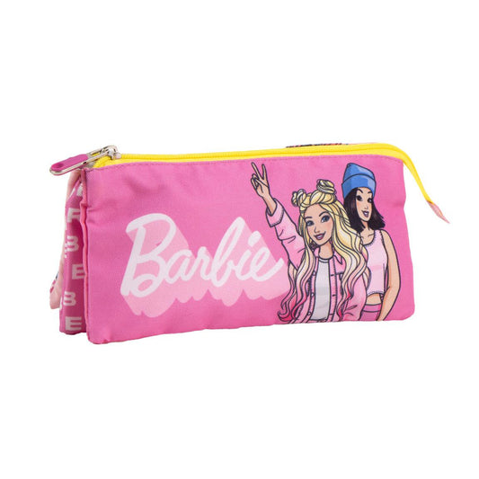 Barbie Federmappe Schuletui & Stiftebox für Zubehör