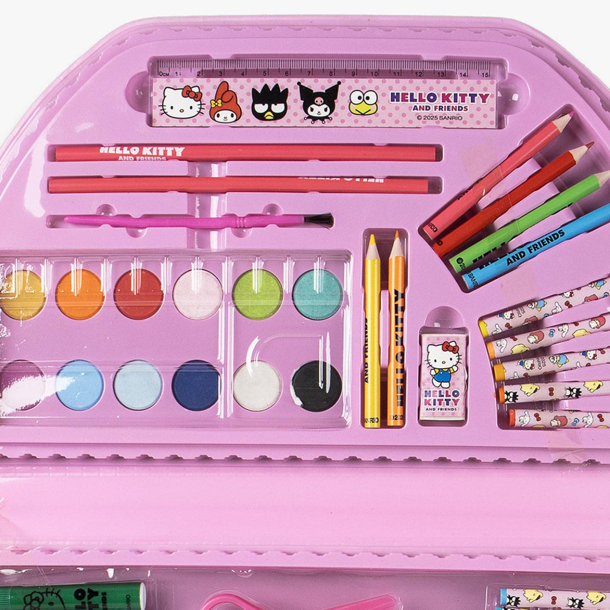 Hello Kitty Ausmal- und Schreibset – Kreatives 50-teiliges Malset für Mädchen