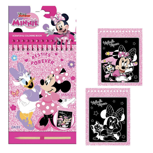 Disney Minnie Mouse Kreativset Scratch Book Kratzbilder & Zeichenspaß