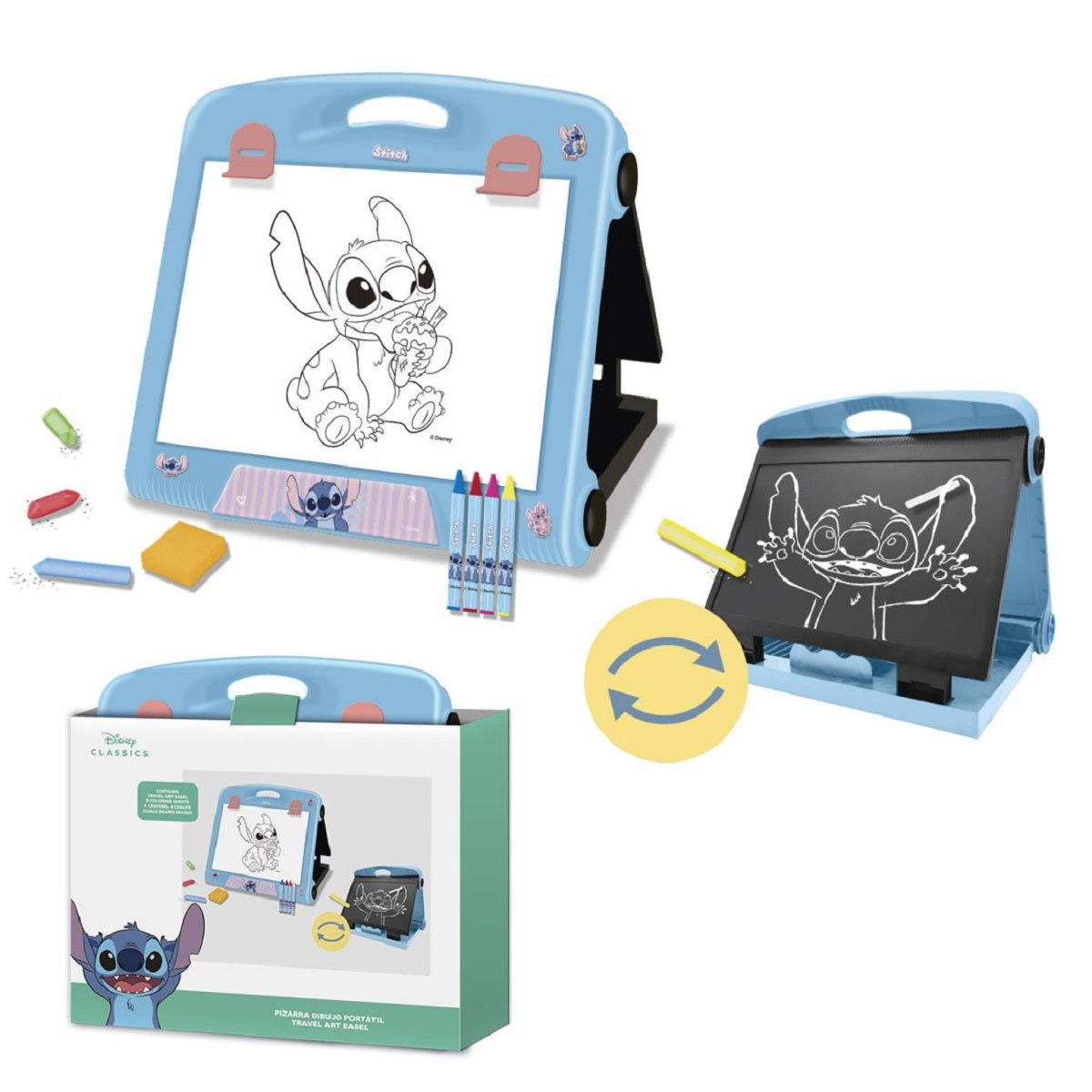 Disney Stitch Schreibwaren-Reiseset Kreatives Set für unterwegs
